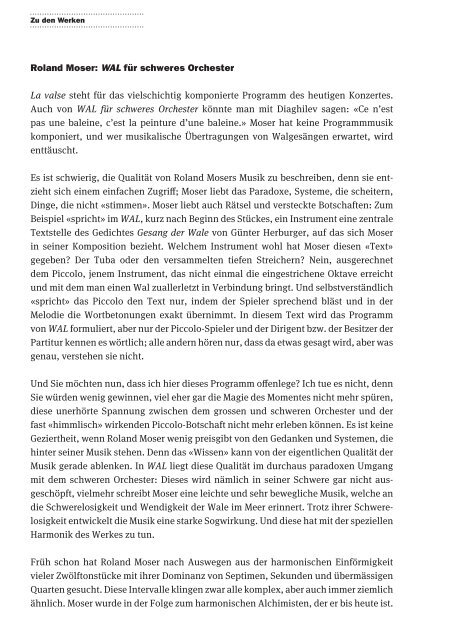 Programmheft (pdf) - Basel Sinfonietta