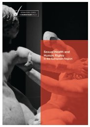 Sexual Health and Human Rights in the European ... - The ICHRP