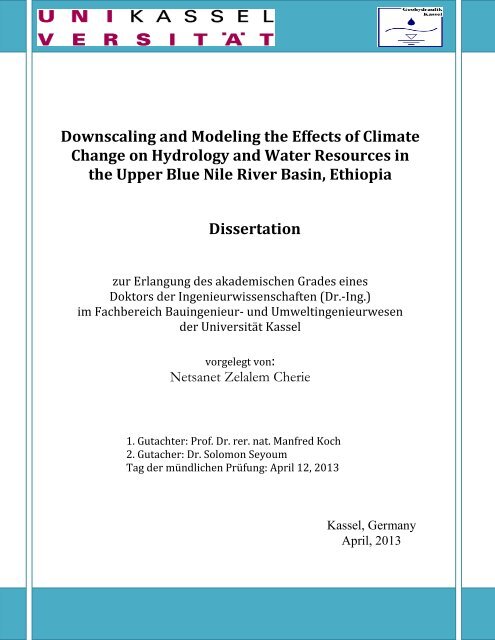 Downscaling And Modeling The Effects Of Climate Change Kobra