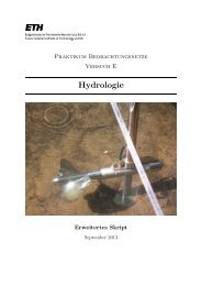 E_Hydrologie - ETH