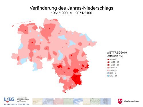 Auswirkungen des Klimawandels auf den Grundwasser-Haushalt