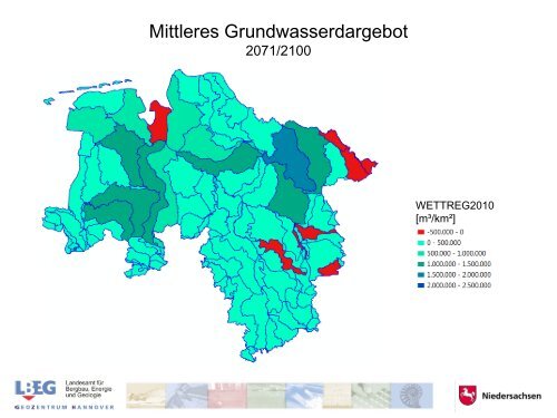 Auswirkungen des Klimawandels auf den Grundwasser-Haushalt