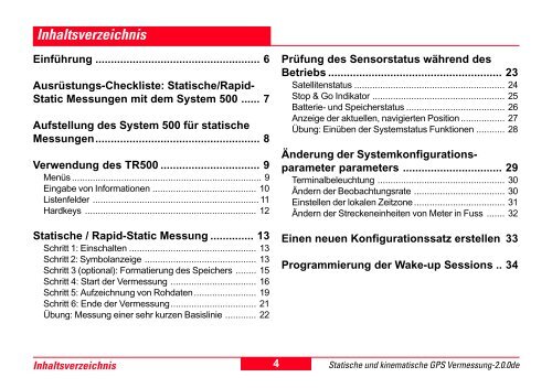 Leitfaden für die statische und kinematische GPS Vermessung GPS ...