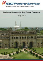 Lucknow Residential Real Estate Overview July 2012 - ICICI Home ...