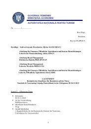 Lastenheft RumÃ¤nien-Stand Touristik & Caravaning 2013 Leipzig