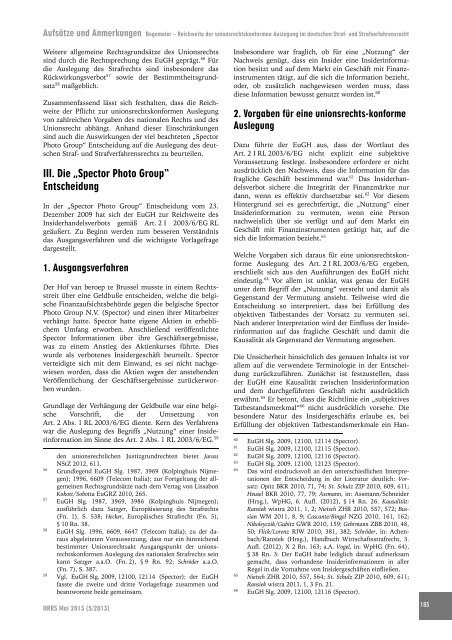 HRRS Ausgabe 5/2013 - hrr-strafrecht.de