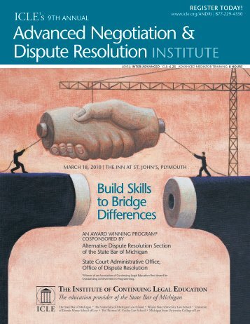 Advanced Negotiation & Dispute Resolution - Institute of Continuing ...