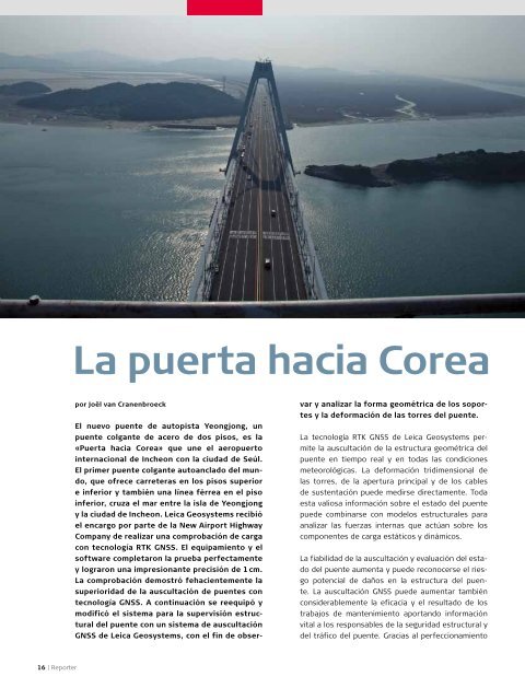 La revista de Leica Geosystems