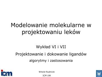 WykÅad VI - ICM