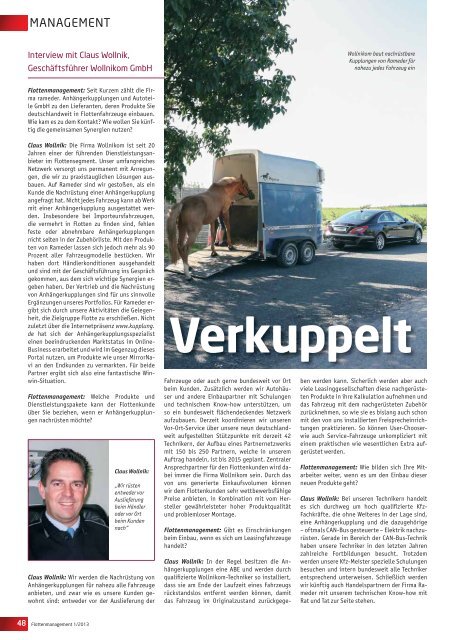 Komplettes Magazin als E-Paper - Flotte.de