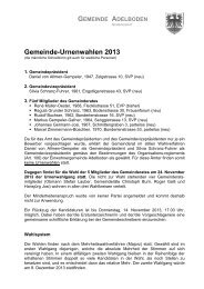 2013 - publikation urnengang - Adelboden