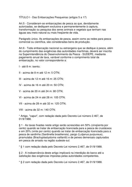 DECRETO-LEI N° 221, de 28 de fevereiro de 1967 - ICMBio