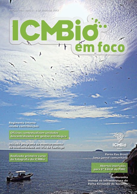 1 Edição 193 Iniciado programa de monitoramento da ... - ICMBio