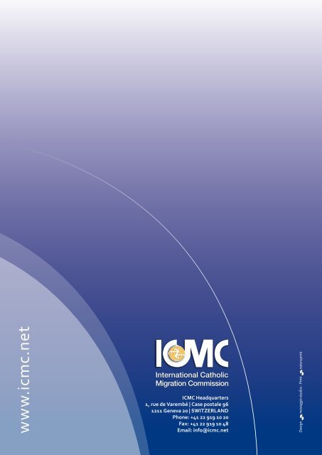 Annual Report 2010 - ICMC