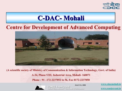 Mohali - ICMCC