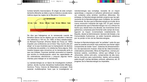 un vistazo al nanomundo - Consejo Superior de Investigaciones ...