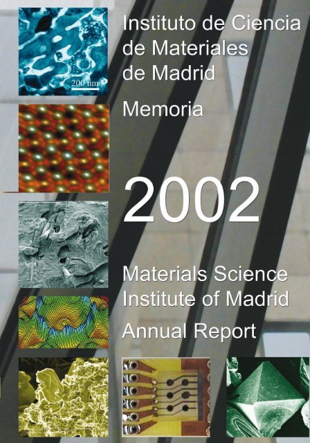 Instituto de Ciencia de Materiales de Madrid - Materials Science ...