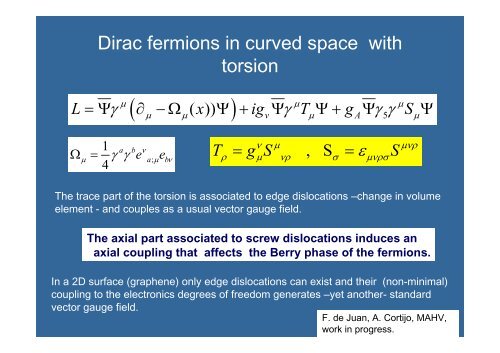 General relativity and graphene