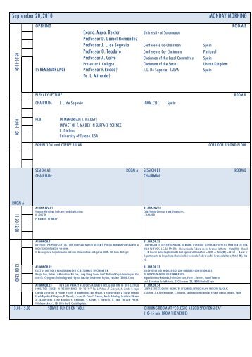 September 20, 2010 - Materials Science Institute of Madrid ...