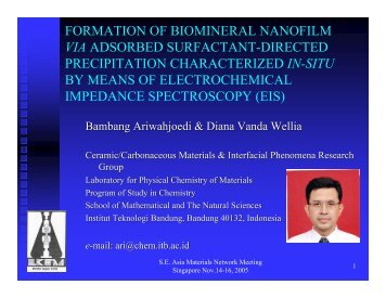 formation of biomineral nanofilm via adsorbed surfactant-directed ...