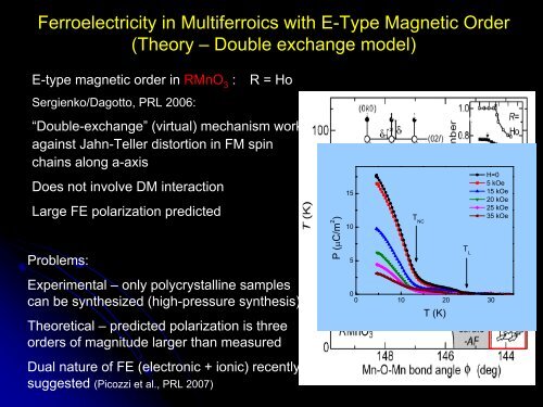 Effects of high pressure, magnetic fields, and substitutions - ICMR ...