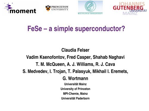 a simple superconductor?