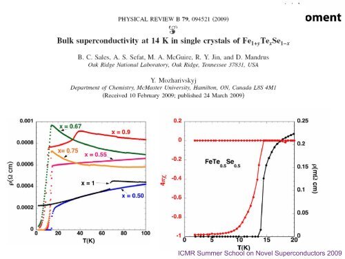 a simple superconductor?