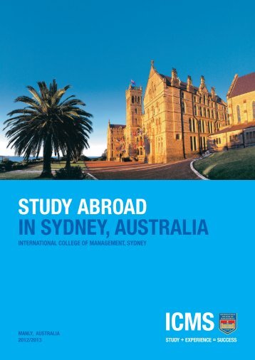 study abroad in sydney, australia - International College of ...