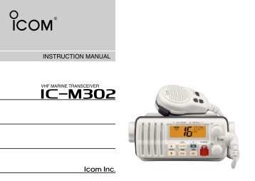 IC-M302 - ICOM Canada