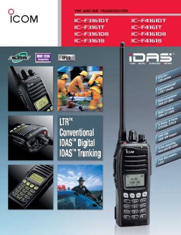 IC-F3161 / F4161 - ICOM Canada