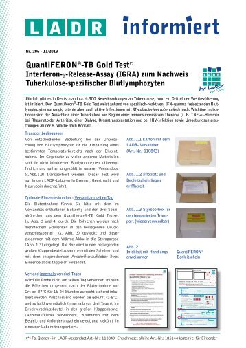 PDF 206 / 2013 Quantiferon-Test - LADR