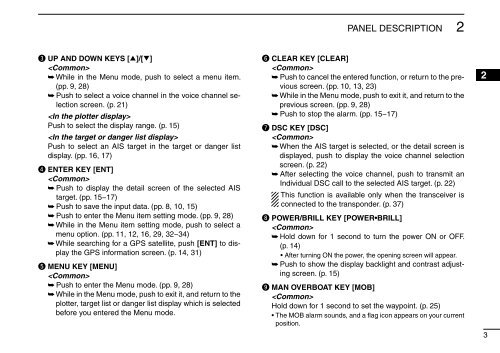 MA-500TR Instruction Manual - ICOM Canada