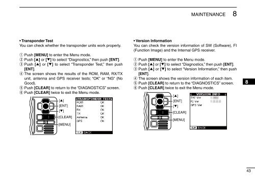 MA-500TR Instruction Manual - ICOM Canada