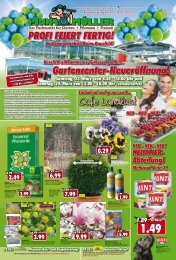 gartencenter-NeuerÃ¶ffnung! - PROFI MÃœLLER - Startseite