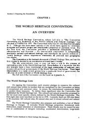 1. The World Heritage Convention: An Overview - Icomos