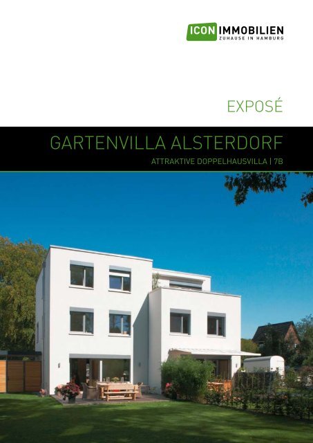 Gartenvilla alsterdorf - Icon Immobilien