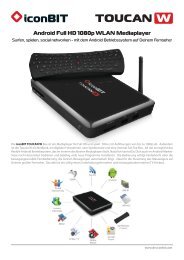 Android Full HD 1080p WLAN Mediaplayer - iconBIT