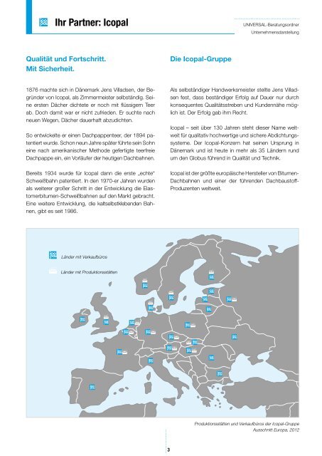 interaktive PDF-Da - Universal | Icopal GmbH