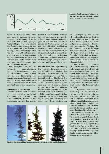 Der Waldzustand in Europa - ICP Forests