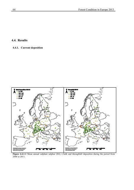 Forest Condition in Europe - ICP Forests