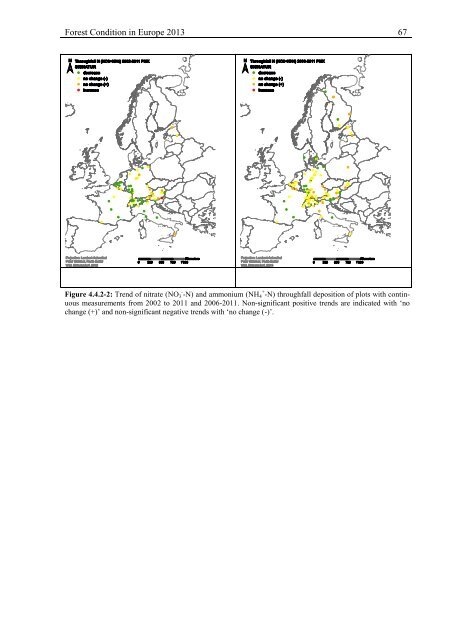 Forest Condition in Europe - ICP Forests