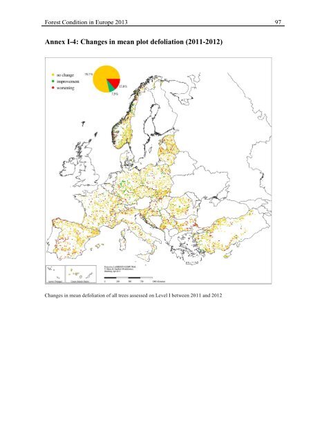 Forest Condition in Europe - ICP Forests