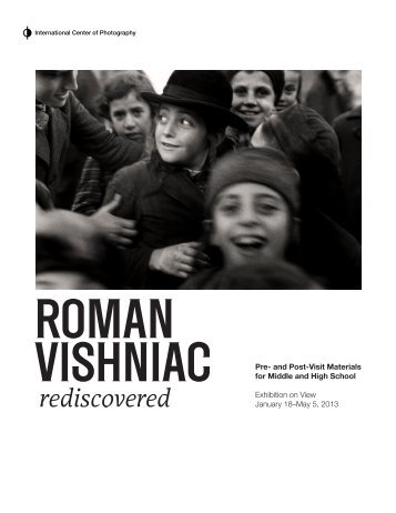 Roman Vishniac Rediscovered - International Center of Photography