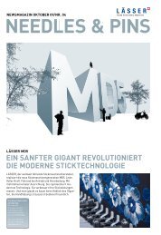 ein sanfter gigant revolutioniert Die Moderne sticktechnologie