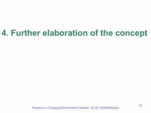 Forest monitoring in Europe after Forest Focus - ICP Forests