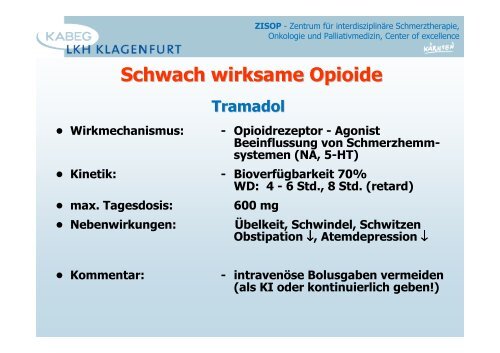 Opioide allgemein - 2013 - PAINCOURSE