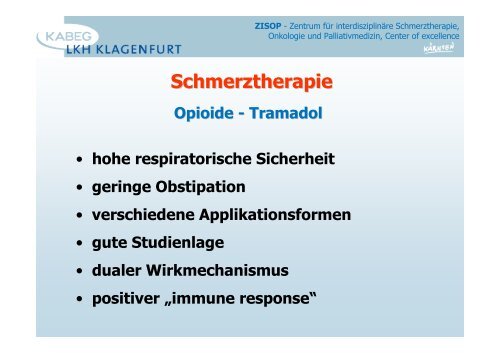 Opioide allgemein - 2013 - PAINCOURSE