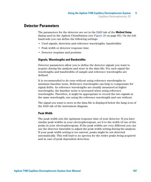 Introduction to the Agilent 7100 Capillary Electrophoresis System