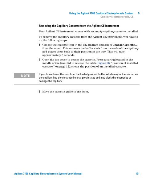 Introduction to the Agilent 7100 Capillary Electrophoresis System