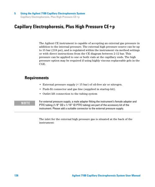 Introduction to the Agilent 7100 Capillary Electrophoresis System